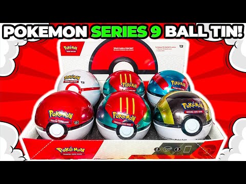 Pokemon Poke Ball Tins Series 9 OPENING!