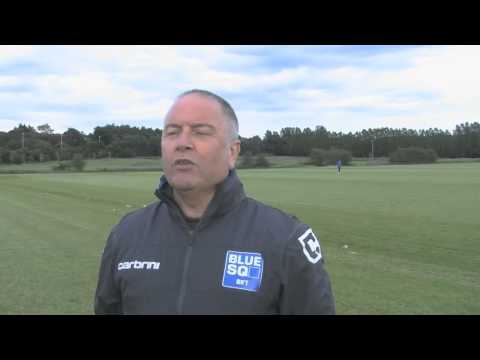 Steve Kittrick in pre-season