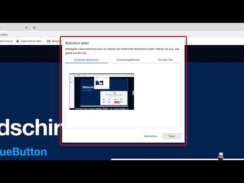 Share screen in BigBlueButton video conference