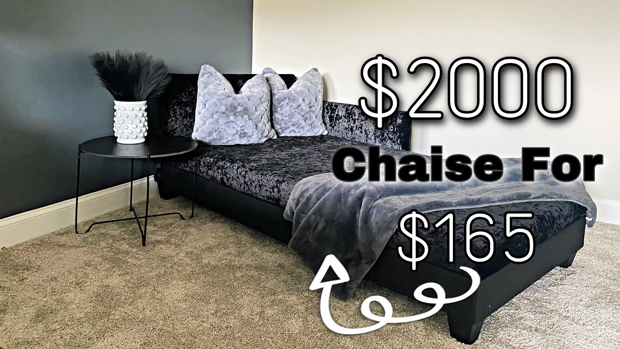 DIY CHAISE LOUNGE SOFA | Pottery Barn “Inspired” | FLEXPEDIC