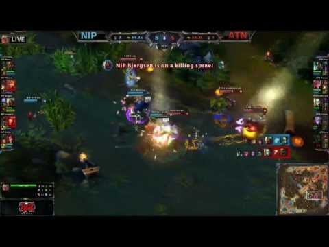 EU LCS: Summer W9D3: NiP vs ATN: NiP Bjergsen Zed Quadrakill