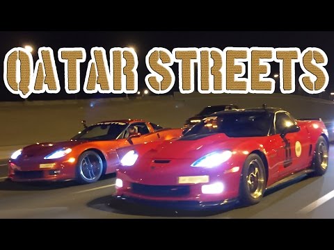 Qatar STREET Racing! - Corvette Showdown
