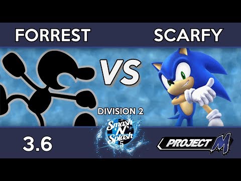 Forrest (GnW) vs Scarfy (Sonic) - Smash 'N' Splash 5 Division 2