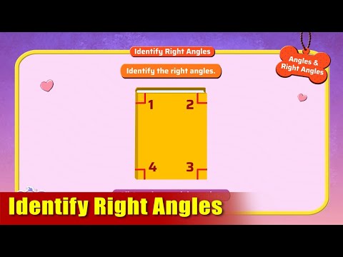 G3 - Module 25 - Exercise 3 - Identify Right Angles | Appu Series | Grade 3 Math Learning