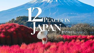 12 Most Beautiful Places to Visit in Japan 2024 🇯🇵 | First Time Japan Travel
