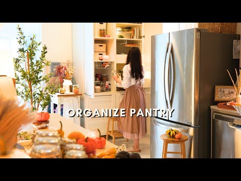Cozy Kitchen Organization & Fall Baking | Pantry Declutter With Me