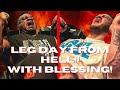 Nick Walker | THE LEG DAY FROM HELL! | MUTANT PUSHES BOOGIEMAN TO HIS LIMITS!