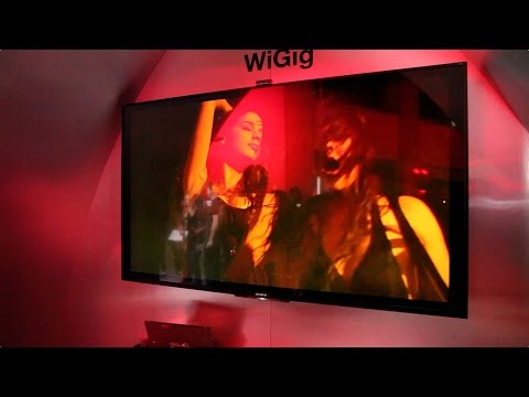 WiGig demo on prototype tablets with Qualcomm Snapdragon 810