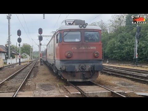 Trenuri si Activitate Feroviara in Gara Apahida, Judetul Cluj (EA589, AM Desiro VT642 2519, EA082)