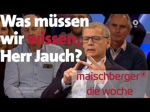 Was müssen wir wissen? Günther Jauch bei "maischberger. die woche" (13.11.19)