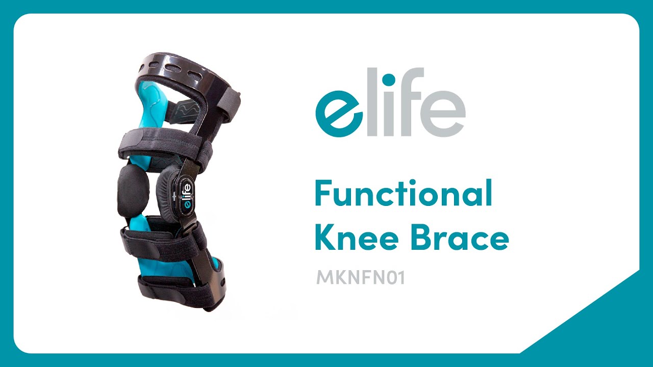 How To Wear elife® Functional Knee Brace (MKNFN01)