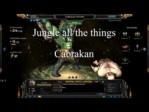 Smite: Jungle all the things part 41 - Cabrakan