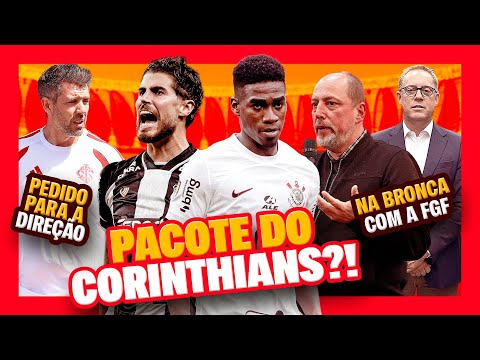 🔴⚪️ #INTER QUER JOGADORES DO CORINTHIANS, COBRA REFORÇOS E SE REVOLTA COM O GRE-NAL