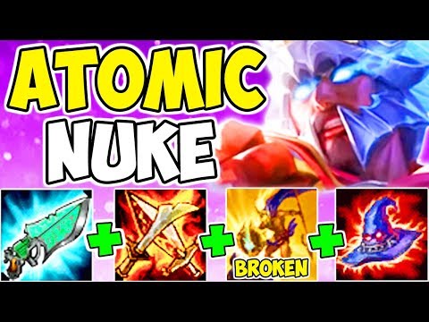 *NEW META* BETTER THAN LETHALITY REWORKED PANTHEON FULL AP ONESHOT BUILD MID League Of Legends S9