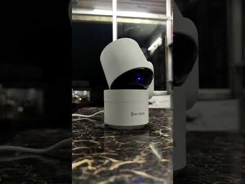 Hi focus 3mp wi fi robot camera with two way audio communica...
