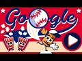 Fourth of July 2019 (Baseball) | Google Doodle