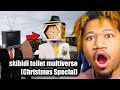 IM IN SKIBIDI TOILET MULTIVERSE!!! skibidi toilet multiverse (Christmas Special) REACTION