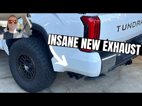 I Installed The Carven Exhaust On My 2022 Tundra!!