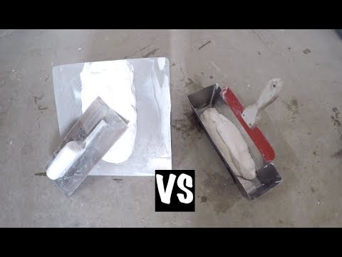HAWK AND TROWEL VS PAN AND KNIFE