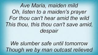 Aretha Franklin - Ave Maria Lyrics