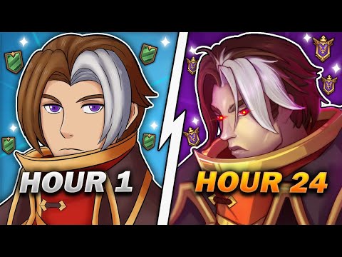 I Spent 24 HOURS Learning CORVUS In Paladins!