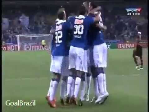 Cruzeiro 5 x 0 Atlético GO, GOLS   Copa do Brasil 2013