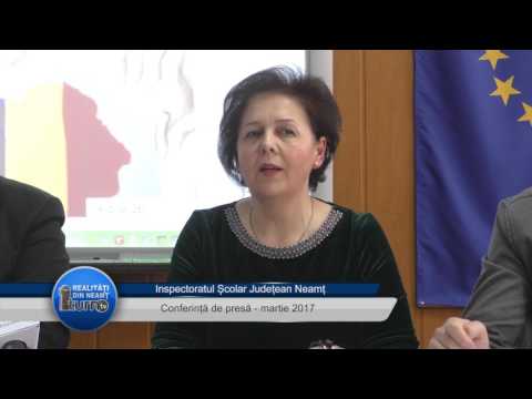 ISJ Neamt   Conferinta de presa   martie 2017