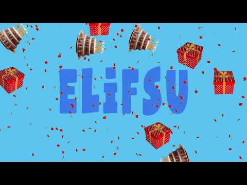 İyi ki doğdun ELİFSU - İsme Özel Ankara Havası Doğum Günü Şarkısı (FULL VERSİYON) (REKLAMSIZ)