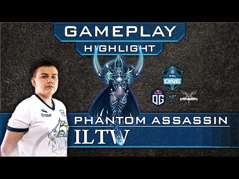 Phantom Assassin Gameplay by ILTW - OG vs Mineski ESL ONE Katowice 2019