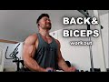 Back & Biceps Quarantine workout