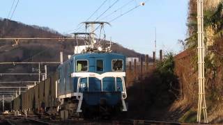 preview picture of video '【ジョイント音】秩父鉄道デキ102牽引貨物列車　皆野駅通過'