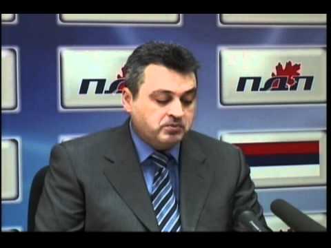Zoran Đerić, konferencija za štampu 11.02.2011.avi