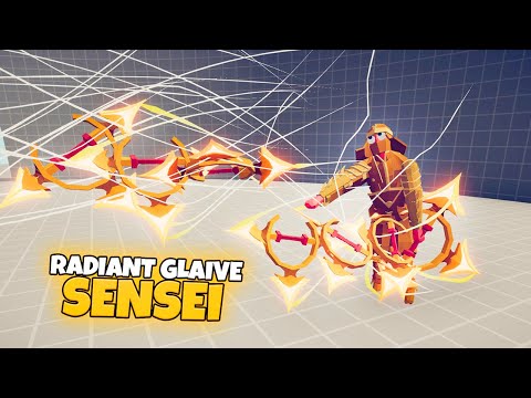 RADIANT GLAIVE SENSEI vs EVERY FACTION | TABS Totally Accurate Battle Simulator Gameplay