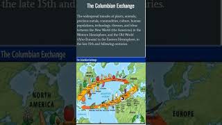 Quick Review: The Columbian Exchange