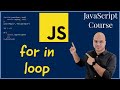 #21 For in loop in JavaScript