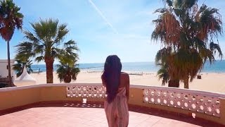 FOLLOW ME TO ALGARVE PORTUGAL | VACATION/ TRAVEL VLOG 1| Outfits & secrets to happiness