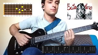 Extremoduro - Tango suicida - Tutorial - Guitarra - Tab - Acordes