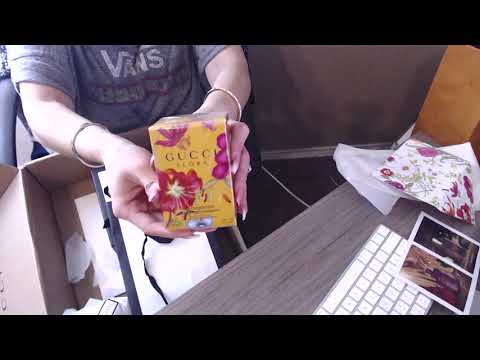 Gucci Marmont mini- Gucci Flora Gorgeous Gardenia /unboxing
