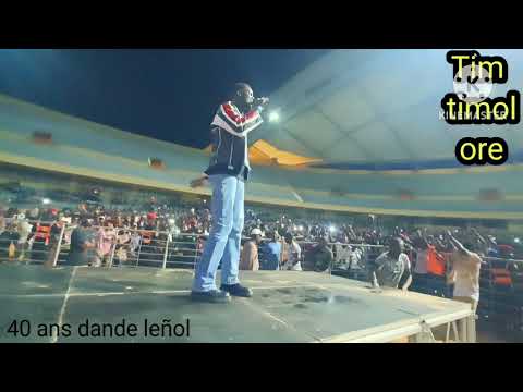 AUTHENTIQUE CONCERT 40 ANS DANDE LEÑOL AVEC BABA MAAL 