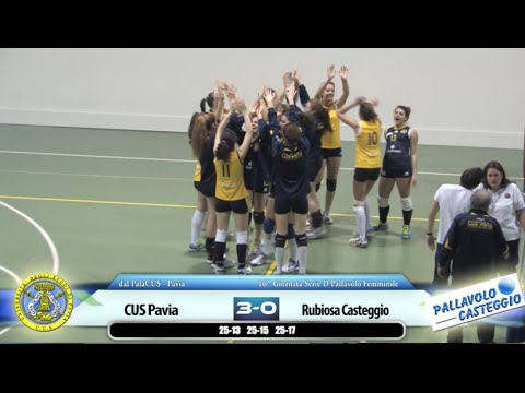Pallavolo Femminile: CUS Pavia vs Rubiosa Casteggio