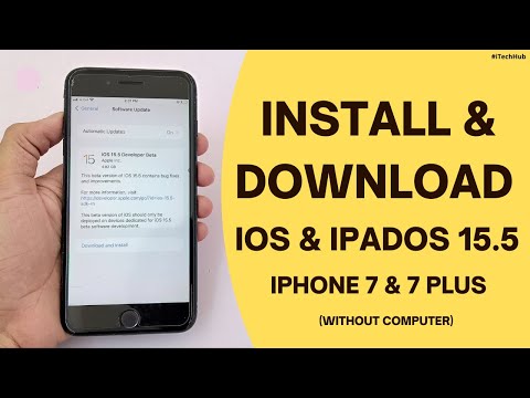 How To Install iOS 15.6.1 On iPhone 7 Plus