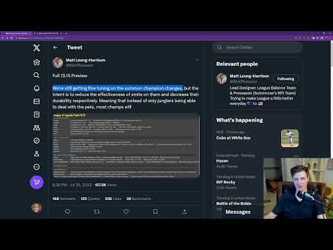 Patch 13.15 Preview | The most bizarre piece of evidence found for Riot's Dementia | Patch notes