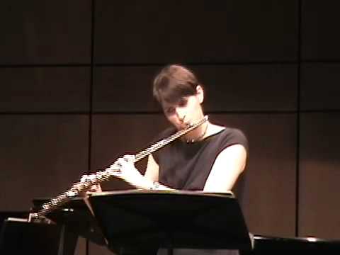 Nina Perlove, flute plays Achat Sha'alti by Paul Schoenfield REUPLOADED