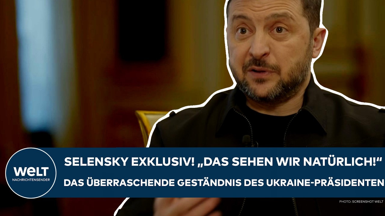 SELENSKYJ: "Für uns geht es darum, der Welt zu zeigen, was die russische Aggression bedeutet!"