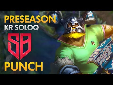 Preseason: Sandbox Gaming Punch - Olaf Jungle - KDA 13/1/12