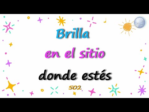 502. Brilla en el sitio donde estés - Red ADvenir Himnos