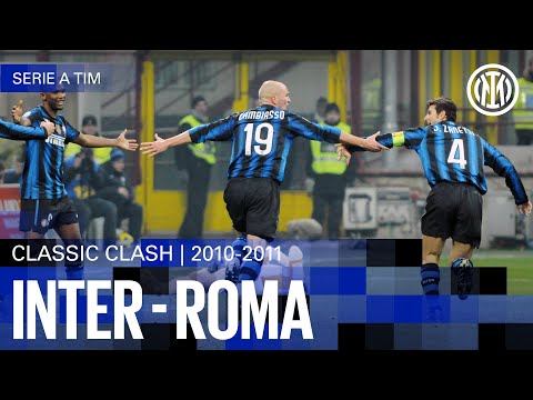A PYROTECHNIC WIN 📽️ | INTER 5-3 ROMA 2010/11 | CLASSIC CLASH - EXTENDED HIGHLIGHTS ⚽⚫🔵
