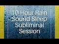 Confidence, Happiness & Motivation - (10 Hour) Rain Sound - Sleep Subliminal - By Minds in Unison
