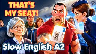 He Told an Older Woman to Give Up Her Seat 😤 | English Conversation Practice (A2)