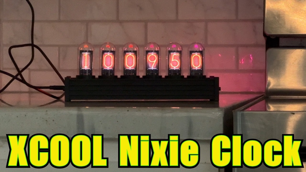 Unboxing & Setup of the XCOOL Nixie Tube Digital Clock | Retro Display for Modern Tech Enthusiasts
